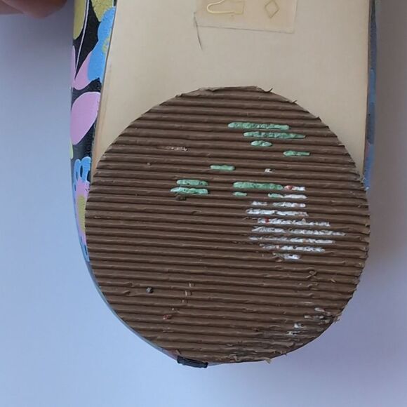 boden Genuine Leather (Upper & Lining)Floral Ballet Flats Size 37 6.5 Us - Picture 6 of 11